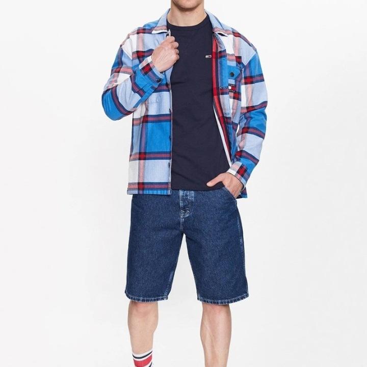 Tommy Jeans koszulka t-shirt męski granatowy DM0DM16882-C87 L