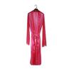 Women Lace Stitching Long Bathrobes Nightgown Soft Silk Dressing Gown Bath Robe Large Size Sexy Pajamas