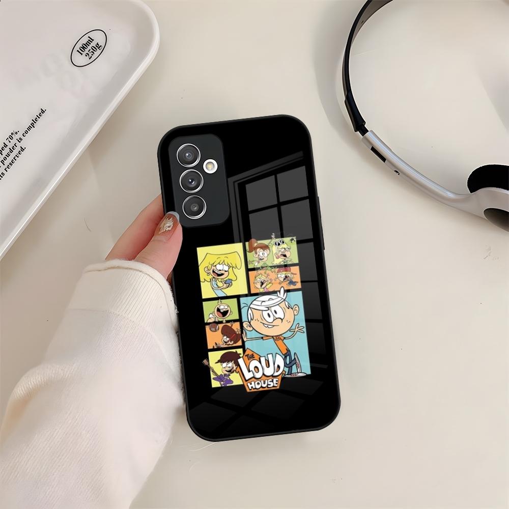 The LoudS H-HouseS Phone Case Glass For Samsung S24 S26 S23 S20 S25 S21 S22 Ultra Fe Plus A05 A06 A16 A26 A36 A56 Coque