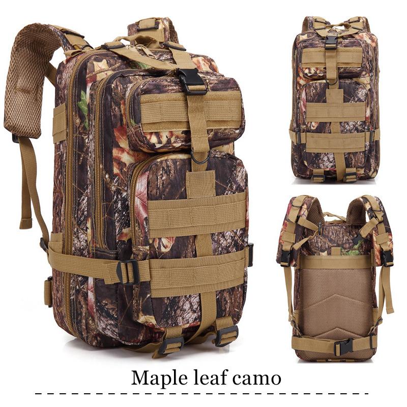 30L Outdoor Tactical Backpack 900D Oxford Waterproof Daypack for Men and Women