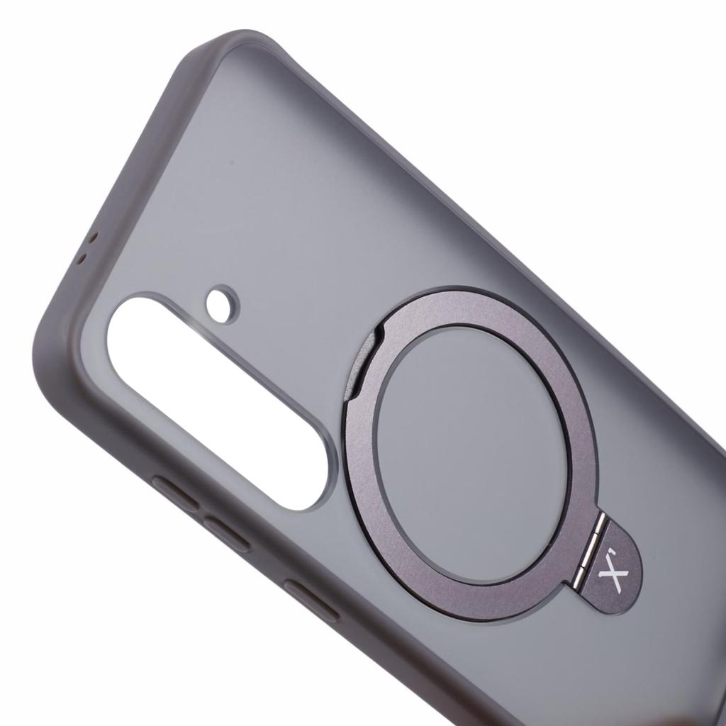 X-LEVEL PITHY STONE II For Samsung Galaxy S24+ Case Magnetic Case Back Cover Kickstand