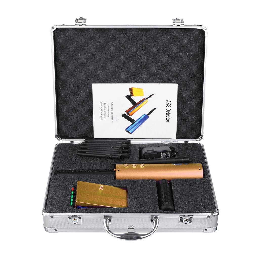 Mini 10x Antenna Metal Detector Professional Underground High Sensitivity Gold Detector Digger Large-scale Scanner Prospecting