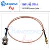 RG316 RF Coaxial Cable - BNC to SMB-J Adapter, 50 Ohm