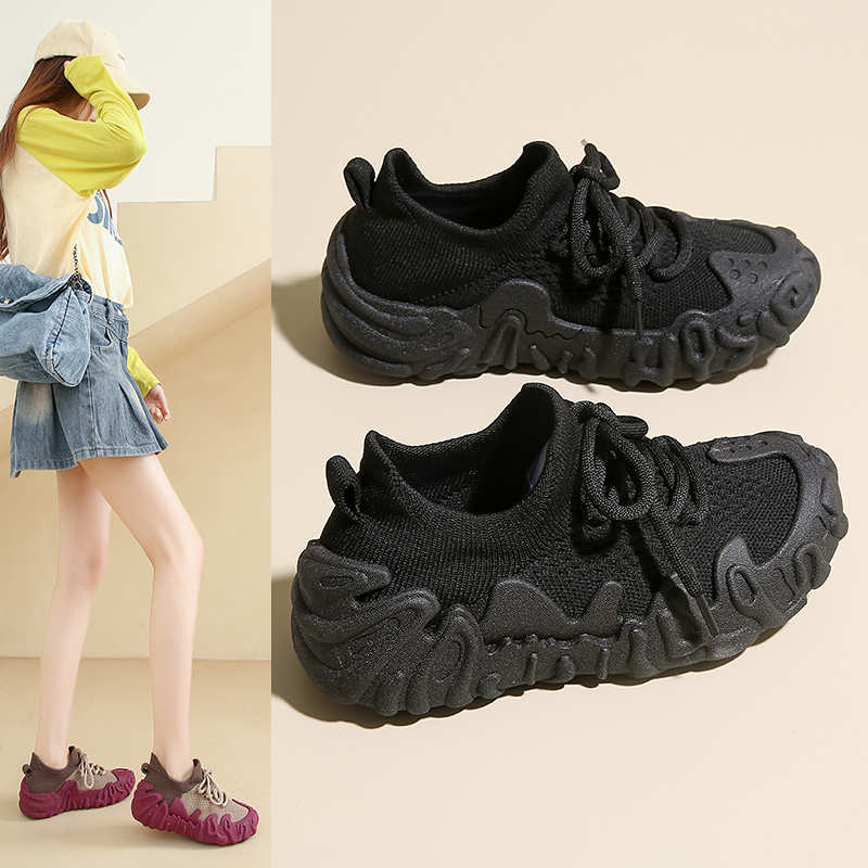 Fashion Key Height Playform Brand Women Sports Shoes Training Women Sports Sneakers Loafers Women Sports Racing Wholesale Teniis
