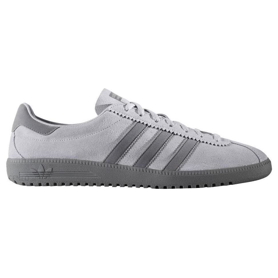 Adidas Originals Bermuda Non-Slip Shock Absorption Low-Top Skate Shoes Men Sneakers Gray Blue BB5267