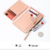 Korean Style Women's Lightweight Student Wallet: Mini Coin Purse with Multi-Card Slots and Zipper