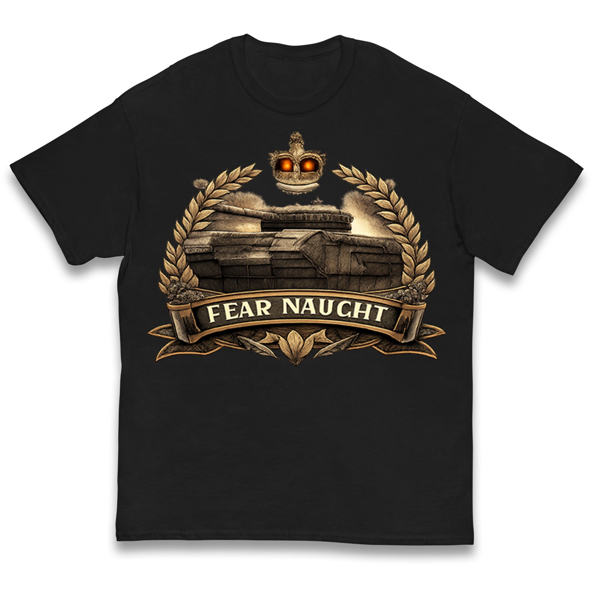 Fear Naught Royal Tank Regiment Kids T Shirt 120