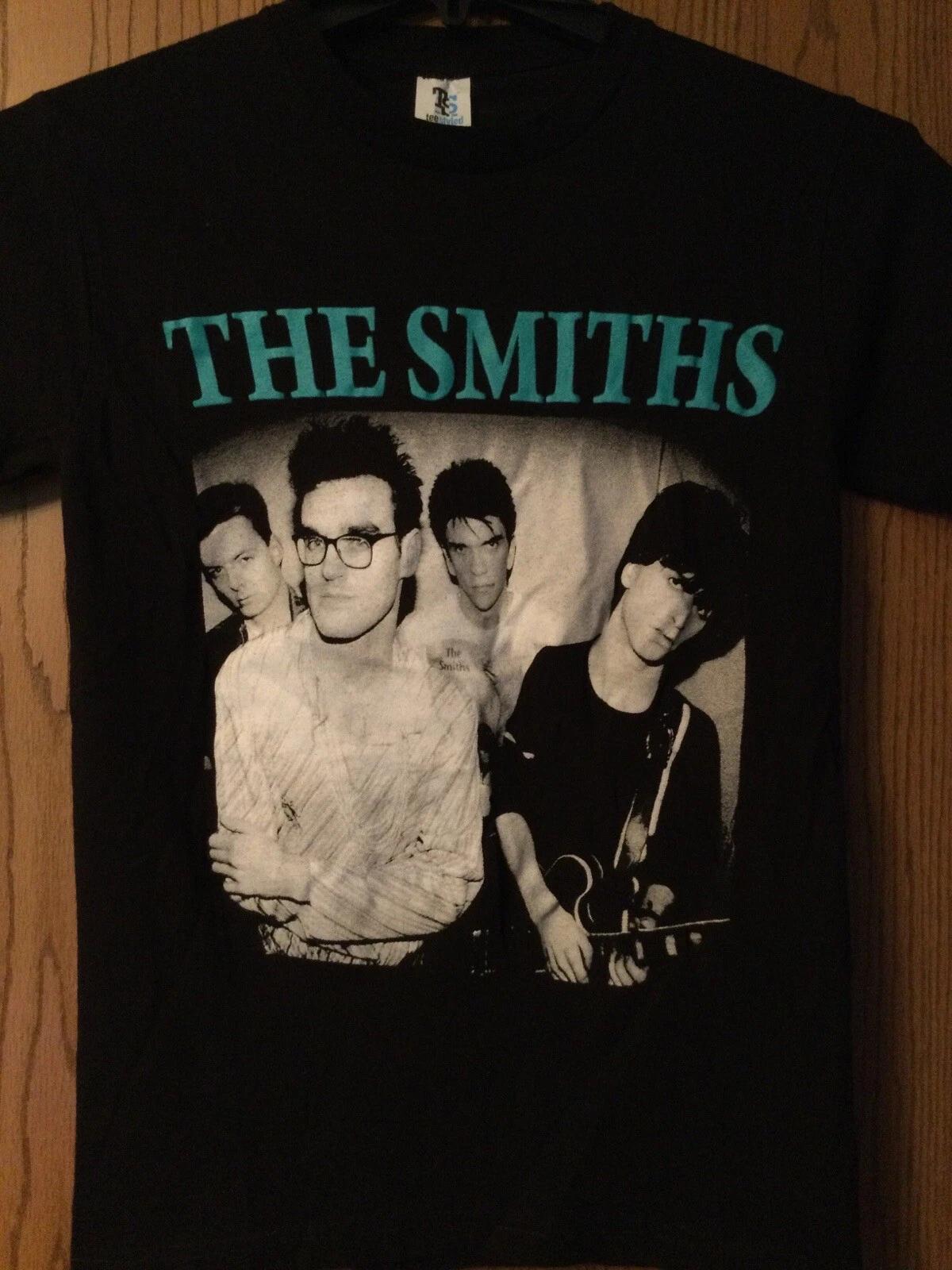 

The Smiths - Black Shirt With Group Shot - S - TS (Tee Styled) S