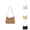 Contemporary Women's Small Square Shoulder Bag Featuring Distinctive Material And Chain