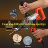 16-Speed Variable Forward/Reverse Handheld Mixer Drill for Cement & Putty
