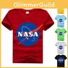 Κλασικό μπλουζάκι αστροναύτη της NASA για παιδιά με κομψό σχέδιο λαιμόκοψης Ο