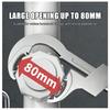 Large Open Faucet Basin Wrench Adjustable Plumbing Wrench  Water Pipe Installation
