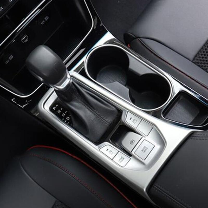 Car Styling Stick Inner Middle Front Shift Stall Paddle Cup Lamp Frame Trim Hoods 1PCs For Hyundai Tucson