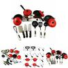 Delightful 13pcs Kid Play House Toy Kitchen Utensils Cooking Pots And Pans Set