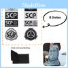Velcro Foundation Scp Embroidery Patch Clothing Backpack Decoration Accessories