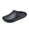 Eva Men Slippers WaterProof Non Slip Chef Shoes Breathable Slip On Home Casual Slippers Lightweight Beach Sandals Garden Clogs