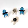 Mustache Badges Alloy Materials For Hat Bags Handmade Projects And Fashion