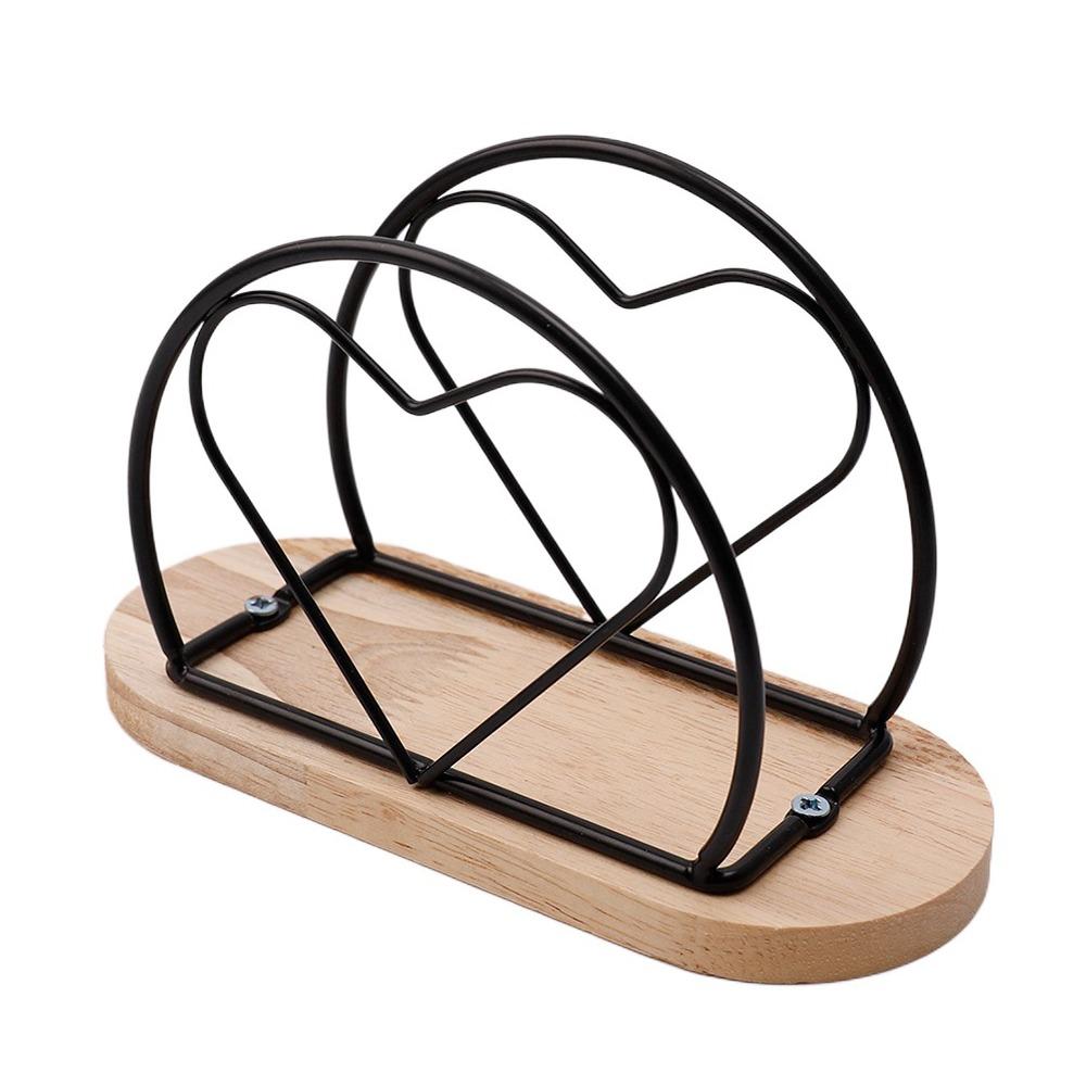 Nordic Style Tissue Storage Rack Space-Saving Paper Towel Container Vertical Napkin Dispenser  Home