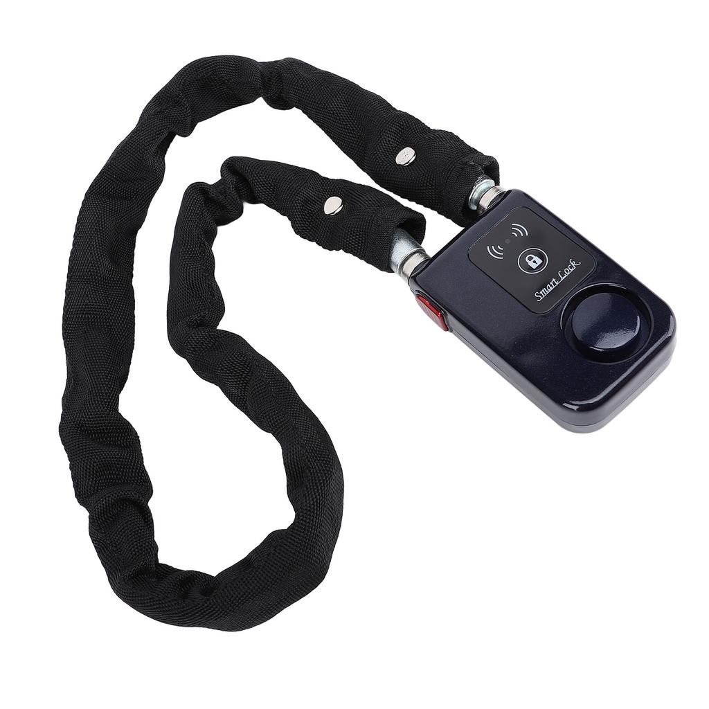 Lucchetto a Catena per Veicoli BT Impermeabile Controllo APP Avviso di Vibrazione Lucchetto Antifurto Intelligente per Biciclette Elettriche Motociclette