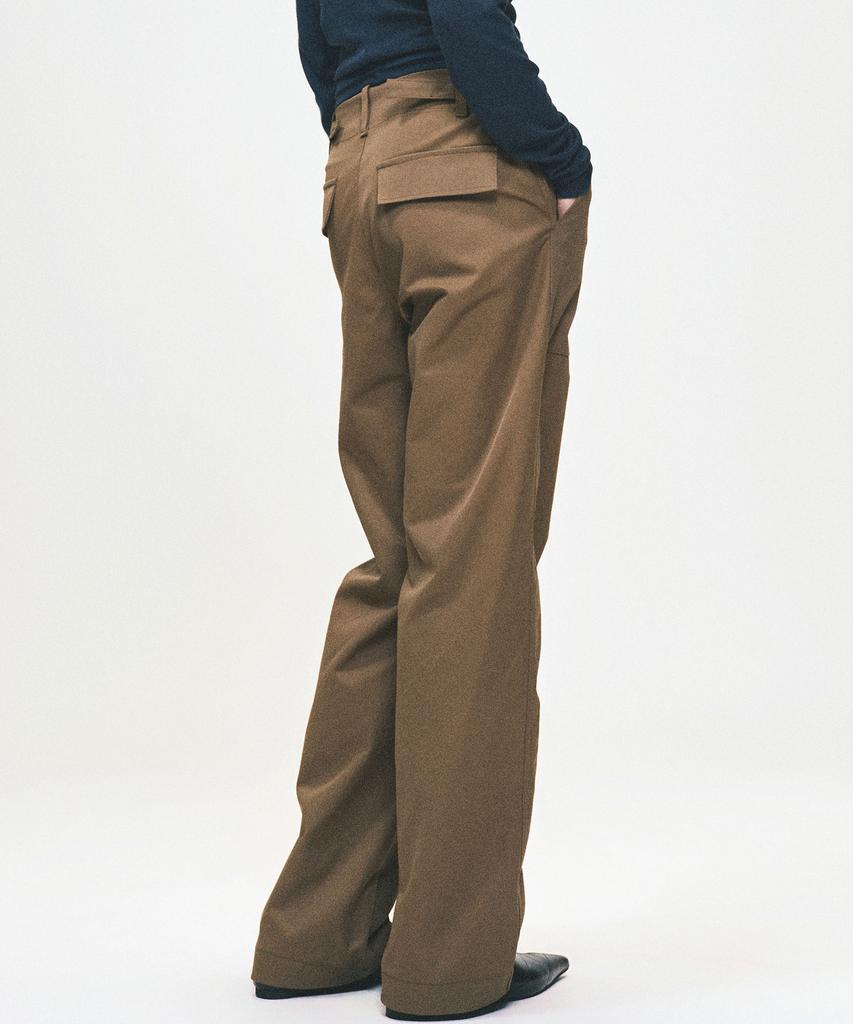 Yolokobi Matte Work Pants Nuts Brown