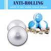 Metal Bath Bomb Molds Bath Ball Molds for Crafts Bath Bomb Handmade Soaps Candle Cake Ice Cream Baking 8 cm 3.15 Inches