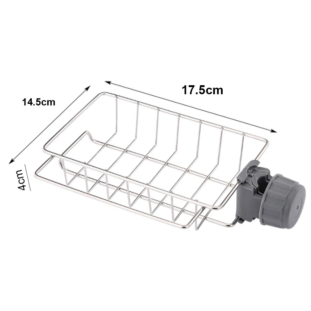 Xiaomi Hanging Faucet Rack Adjustable Height Flexible and Rotatable Kitchen  Sink Drain Holder Suitable for Soap Sponges Brushes