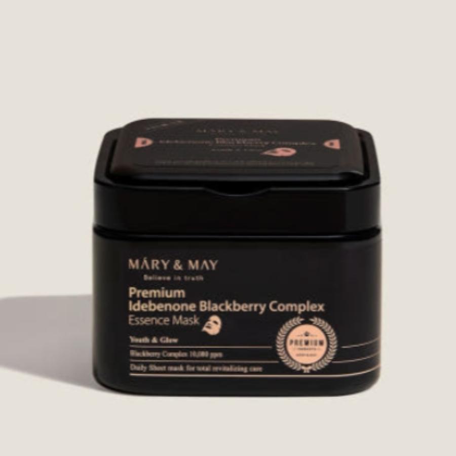 Mary&May Premium Idebenone Blackberry Complex Essence Mask 20EA
