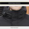 Men's Winter Hooded Cotton-Padded Jacket - Thick, Warm, and Casual Velvet Design.