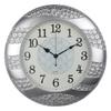 45CM Retro Muslim Clock Living Room Decoration Diamond Hot Stamping Silver Simple Wall Clock Light Luxury Personalized Clock