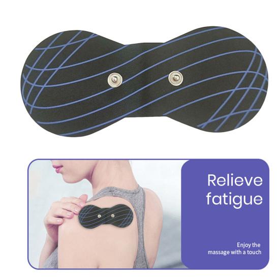 Neck Massage Pad Mini Portable pulse Intelligent Multi-modes Pain Relief Men Women Shoulder Back Body Electric Massager Patch Fitness Training