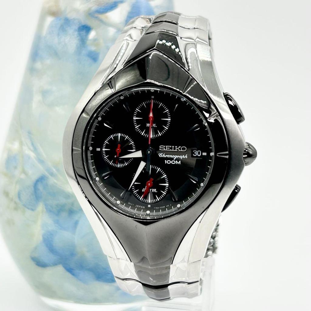 [USED] SEIKO Chronograph Quartz Wristwatch