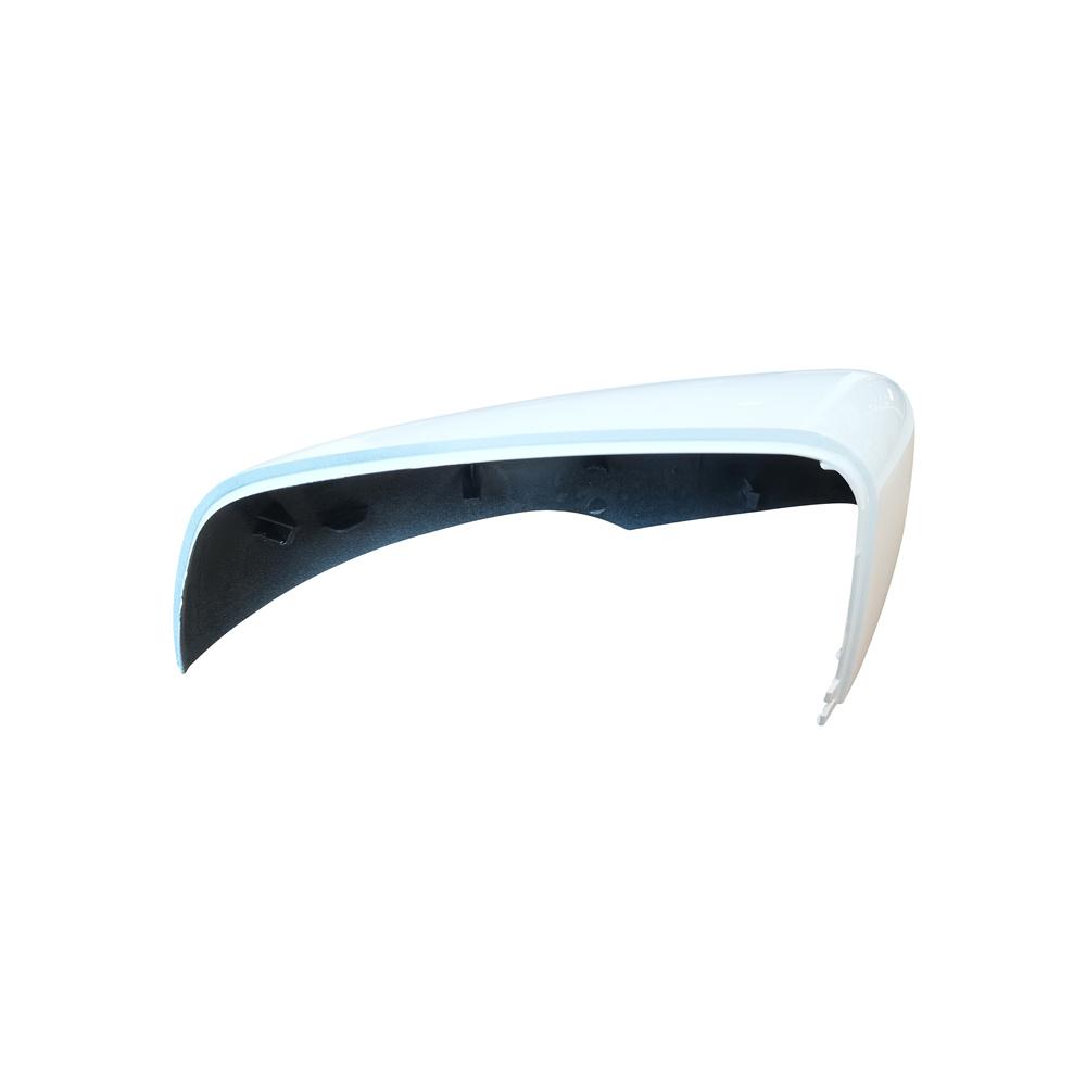 White Left Side Rear View Mirror Cover For Ford Edge 2015-2020