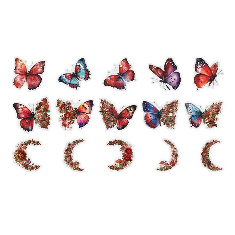 

M-Modern-Retro Notebook Decoration Material Stickers DIY Decorative Sticker For Notebook Labels,