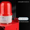 Infrared Motion Sensor Alarm with Sound and Light Alerts, High-Decibel Siren, and Voice Broadcast