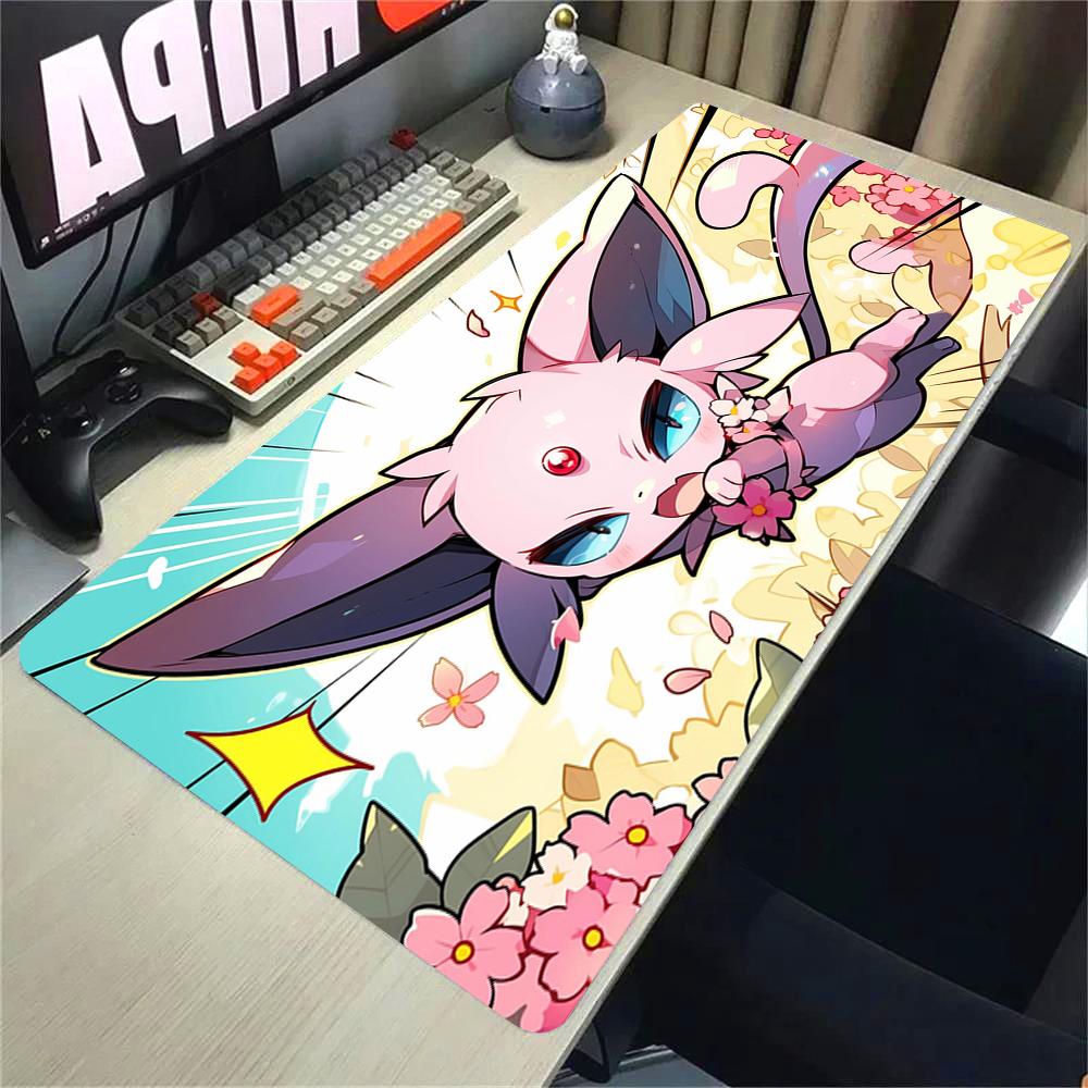 Large Esports Mouse Pad Smooth Pikachu Flexible Rubber Durable Gamer Pc Computer Keyboard For Csgo Kawaii Big Mosuepad