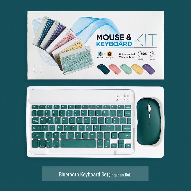 Portable Silent Bluetooth Keyboard for Tablets