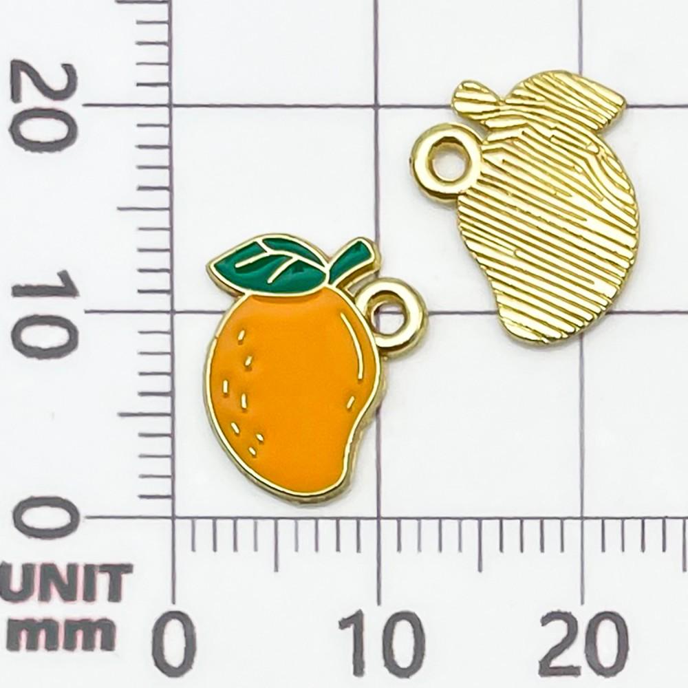 30 Colorful Fruit Enamel Pendants for DIY Jewelry - Apples, Watermelons, Cherries