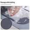 Eco-friendly Non-slip PVC Bath Mat for Bathroom, Shower, or Toilet - Waterproof & Massaging