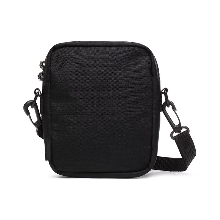 Vans Basic Sports Casual Zipper Shoulder Crossbody Bag Unisex Bags Black VN0A3I5S6ZC