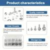 320-Piece Phillips Pan Head Bolt, Nut & Washer Kit (M2-M5)
