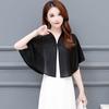 Chiffon Short Outer Wear Sunscreen Shawl Women Sun Clothing Summer Spring Sun Protection Cloak Lace Thin Jacket