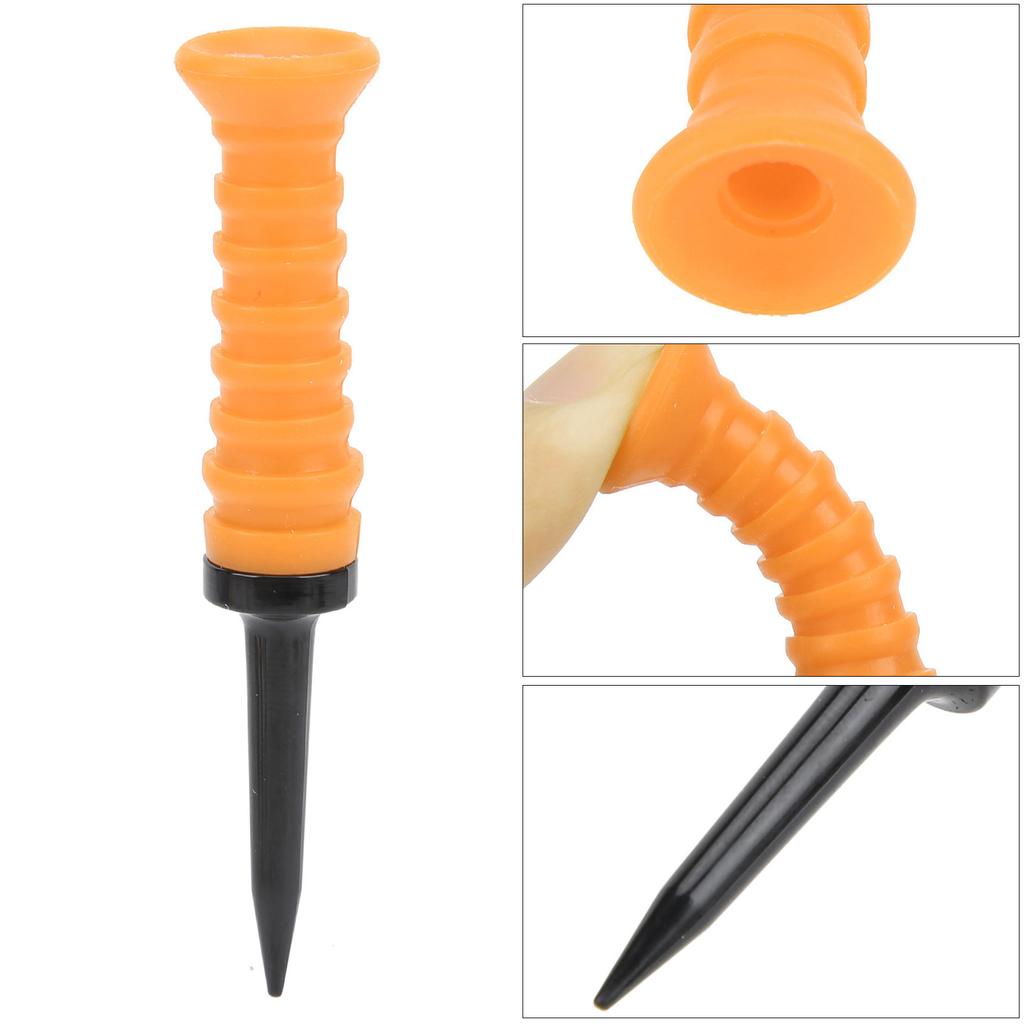 Flexible Plastic Tees Low Resistance Driver Training Tee for Driving Range Practice