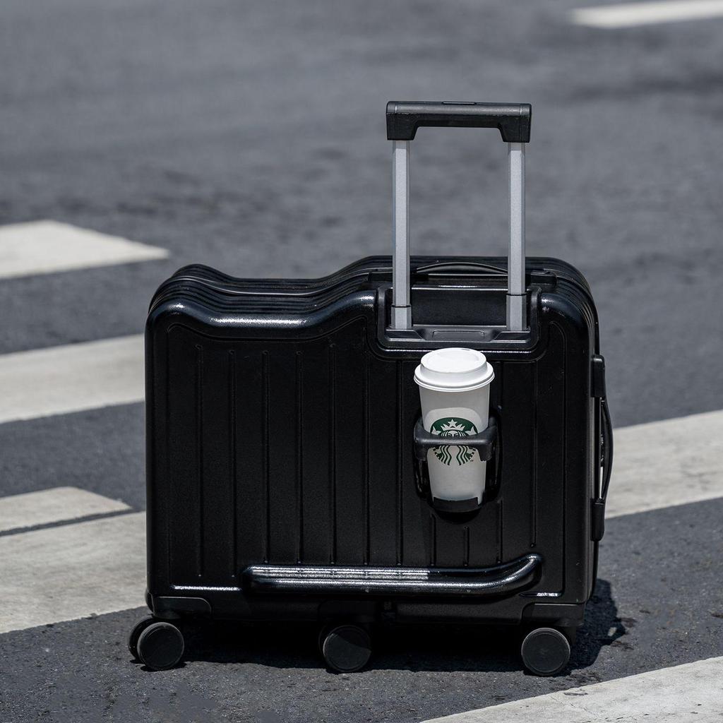 Children's Ride-On Suitcase with Universal Wheels & Combination Lock - 20 Inch