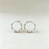 S925 Summer Fashion Rice Bead Earrings - Light Luxury & Cool Style for Women