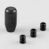 Szmsmy Universal Carbon Fiber Automotive Motorsport Fantasy Manual Stick Shift Gear Stick Shift Head Knob,