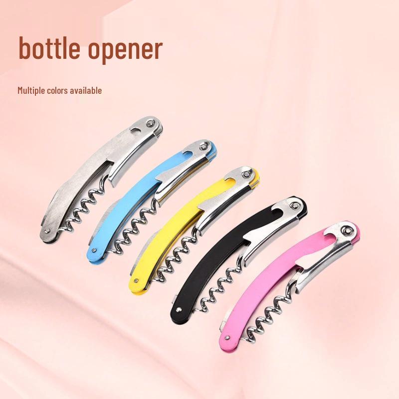 

Multi-functional Shrimp Head Corkscrew & Bottle Opener for Wine and Cans 11cm x 1cm x 2cm