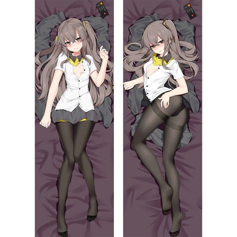 

60x180 см игра для девочек Frontline Dakimakura двусторонняя обнимающая наволочка для тела спальня постельное белье наволочка