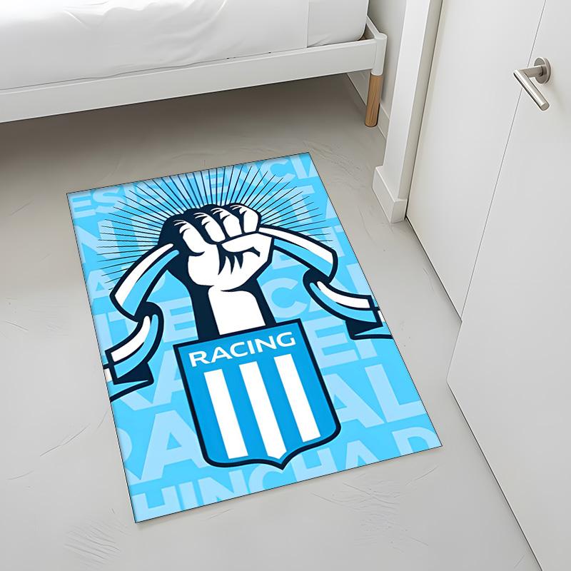 Racing Club de Avellaneda (1) Koberec Vhodný Do Obývacích Pokojů Ložnic Počítačových Místností Jídelních Koutů A K Umístění Pod Stoly A Židle Také Ideální C