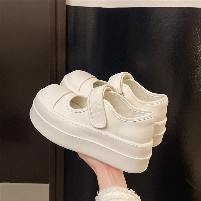

Fashion New Uniform Canvas Shoes Female Hong Kong Taste Niche Retro Big Head Shoes College Style Student Women s Shoes 35