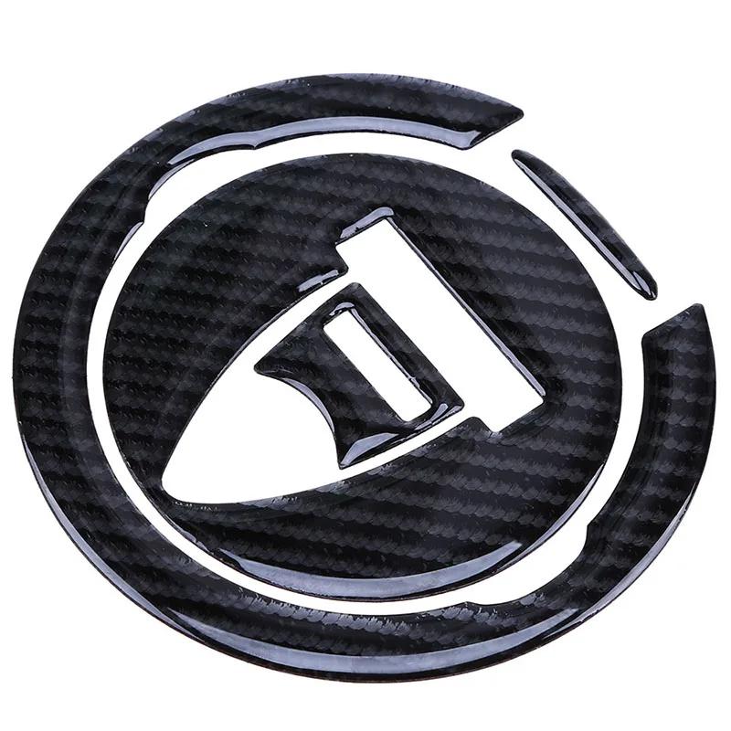 

For Ducati Stereetfighter 848 Carbon Fiber Motorcycle Accessories Tank Stickers Fuel Gas Tank Pad Cover Oil Tank Cap Stickers чорний